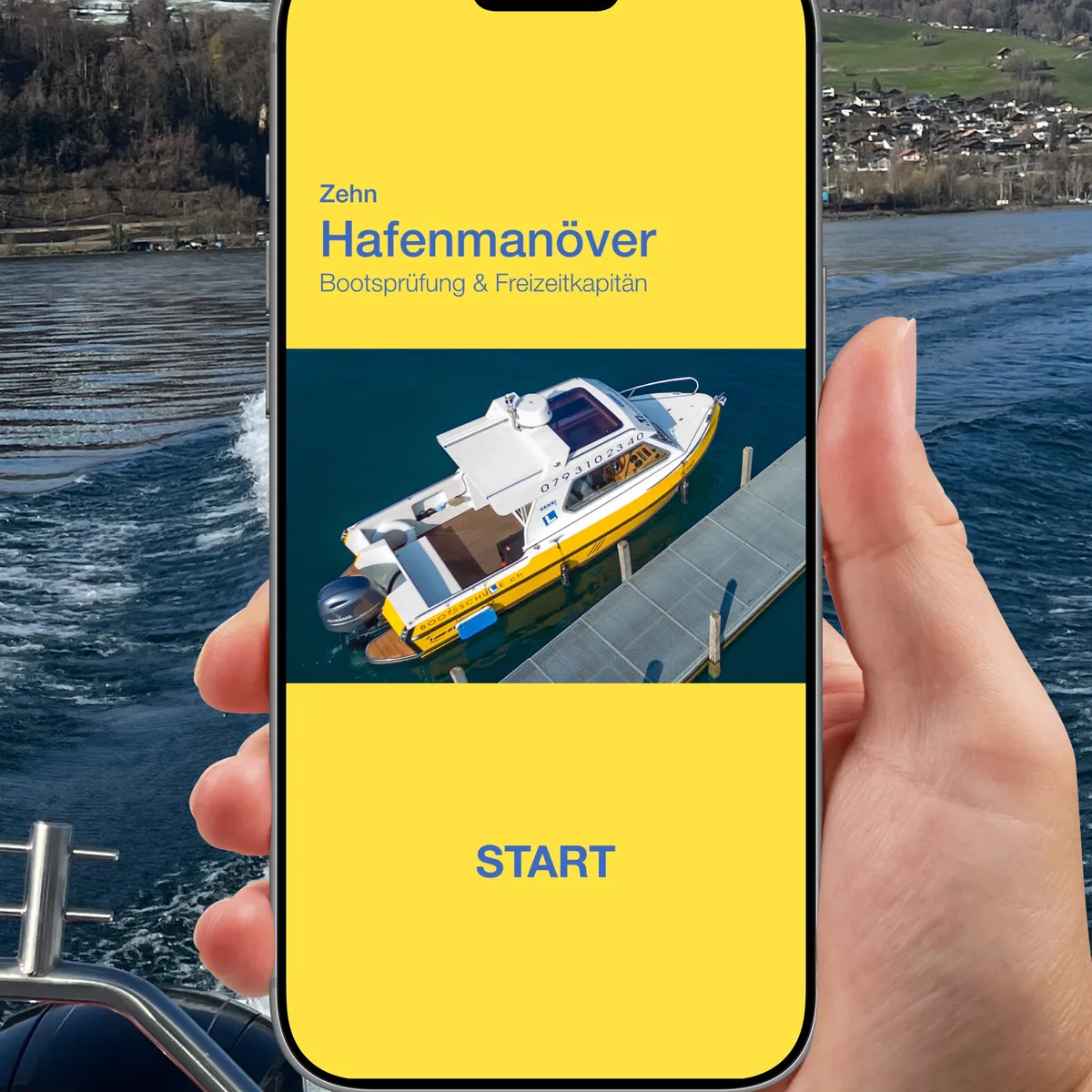 App Hafenman&ouml;ver mit Tutorials f&uuml;r die Bootspr&uuml;fung Kat. A