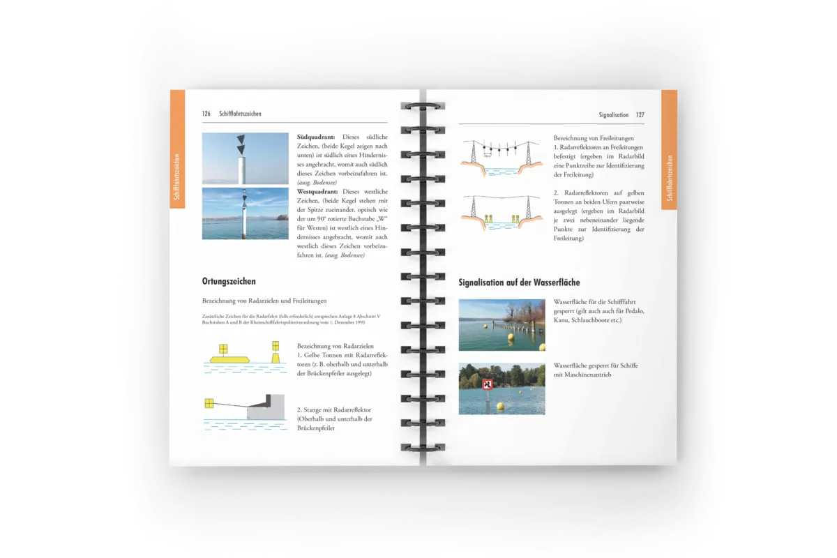 Das neue Theorie-Buch Bootstheorie.ch 4. Auflage 2020 f&uuml;r die Theorie Bootspr&uuml;fung Kat. A&D