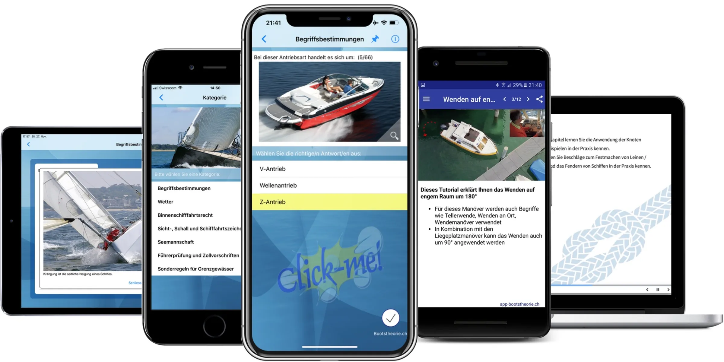 Lehrmittel f&uuml;r die Bootspr&uuml;fung Motorboot, G&uuml;terschiff, Segelschiff und Passagierschiff vom Bootsfahrlehrer Andreas Gehri