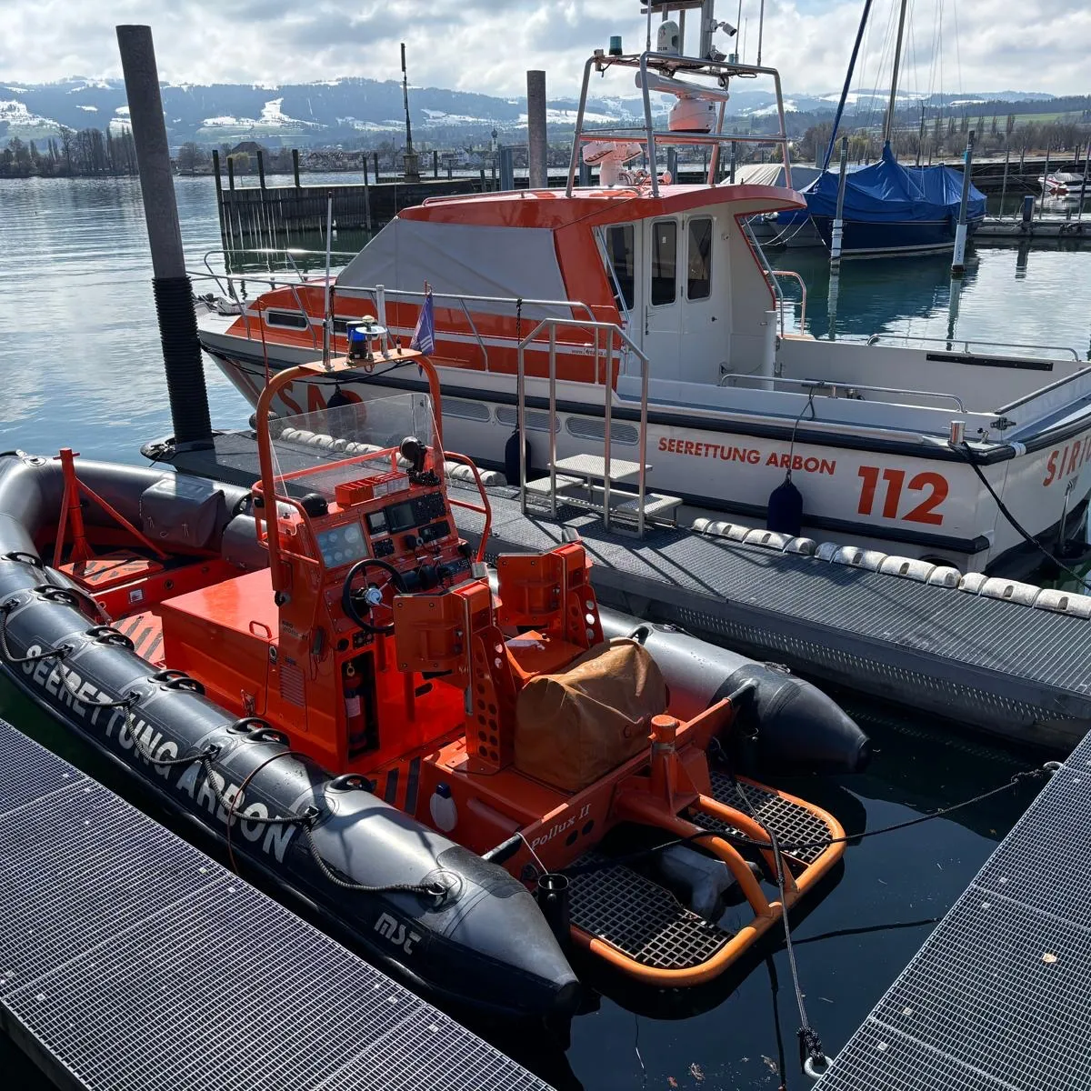 Boote Seesrettung Arbon Bodensee