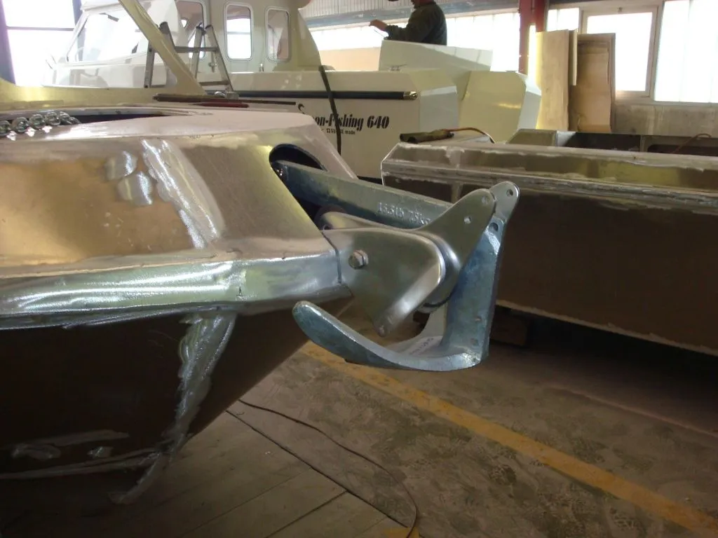 Gebaut aus Alumium f&uuml;r die Motorbootpr&uuml;fung Kat. A im Berner Oberland