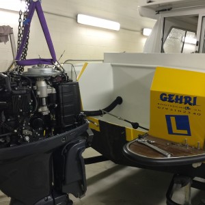 Motor am Fahrschulschiff wird in Rente geschickt........