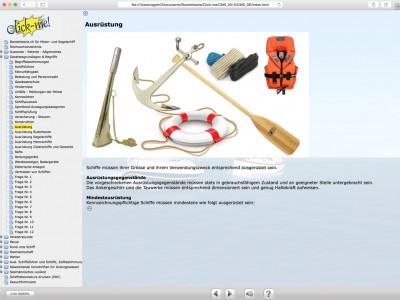 CD Click-me! Schiffstheoriekurs zur Vorbereitung auf die theoretische Bootsprüfung Motorboot Kat. A und Segelschiff Kat. D auf allen schweizerischen Gewässern. Vorschau